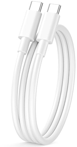 USB C Charger Cable 1M,60W/3A Phone 17 16 15 Charger Cable USB C Wire Lead | Type C Charger Cable Fast Charging USBC to USBC Cable 1M for Phone 17 Air/17 Pro 16e/17 16 15 Pro Max/Plus,iPad Pro/iPad Air