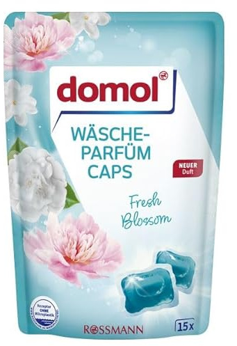 domol Wäscheparfüm Caps Fresh Blossom 15 Caps (2er Pack)