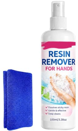 Eliminador de Resina 100ml Limpiador Suave Al Agua Para Pintura Y Pegamento