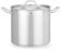 HENDI Marmite, haute, couvercle avec trous de vapeur, pot de cuisson, casserole, braisière, faitout, convient à toutes les sources de chaleur, lavable au lave-vaisselle, 10L, ø240x(H)220mm, inox