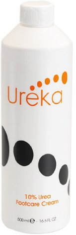 Ureka 10% Urea Crème de Pieds pour Peau Sèche & Talons Fendillés ~500ml