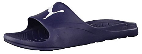 PUMA Unisex Divecat Beach & Pool Shoes, Black White, 3 UK