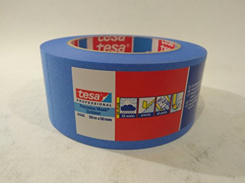 Tesa Professional Präzisionskrepp Außen UV-Plus Breite 50mm Stange 6 Rollen