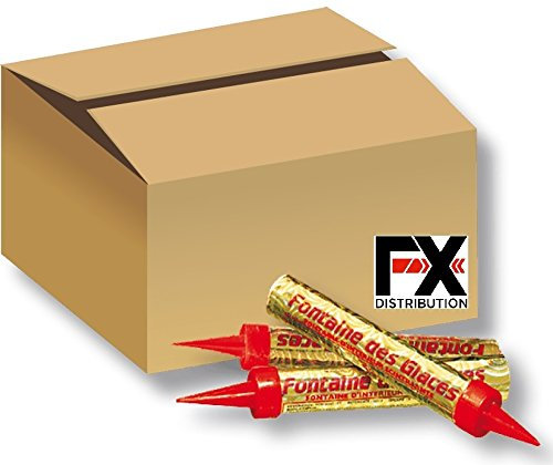 FX DISTRIBUTION 120 Fontaines Etincelantes - 60 Secondes - sans odeurs - Livraison Gratuite 24/48h ! - Cat C1
