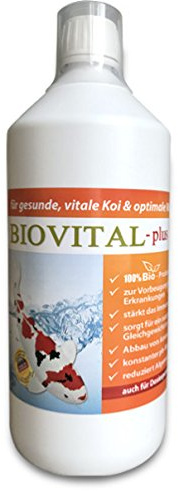 pondovit Biovital-Plus 1000 ml Milchsäurebakterien, probiotische Filterbakterien, Koi, Teich