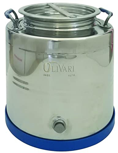 OLIVARI Bidons conteneurs Inox pour Huile Blindo - Lt. 30