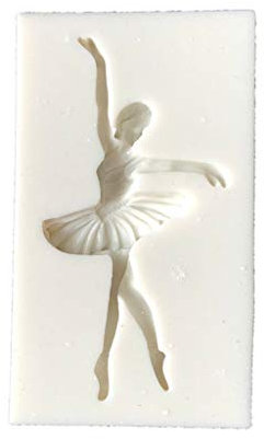 YO-HAPPY Stampo per Torta, Ballerina Ballerina Stampo in Silicone Fondente Torta al Cioccolato Stencil Strumento per Decorare