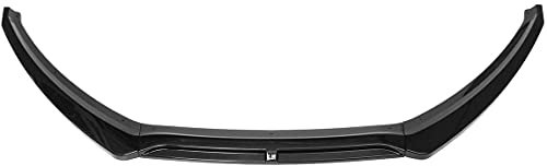 Auto Frontspoiler Frontlippe Für Ford Focus 2016 2017 2018 Black/Carbon Look, Spoilerlippe Diffusor - Auto Antikollisionsschutz Body Kit