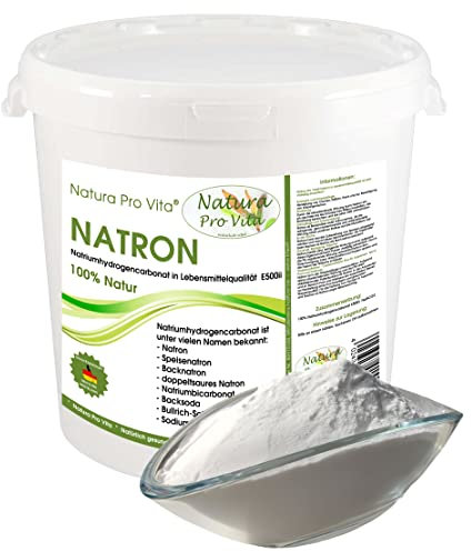 KH Plus Pool Natron Wasserhärte Whirlpool PH stabil Carbonathärte Plus PH Puffer für klares Pool Wasser NaturaProVita Natron 10kg Eimer