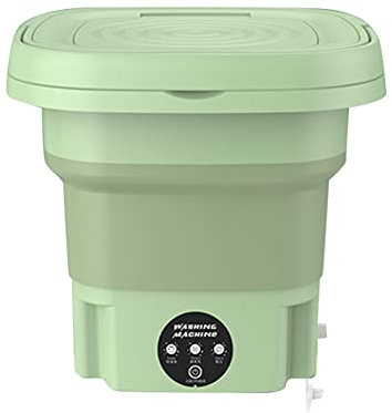 Lavadora Portátil,Lavadora Plegable, ni Lavadora 8 L,ni Lavadora Y Secadora Giratoria,Lavadora Viaje para Bebé Interior o Artículos Pequeños,Para Cam, RV