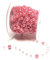 s.dekoda Perlengirlande 15m x 8mm Rosa Perlenschnur Perlenband