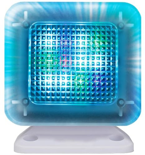 AsaLiT Fake-TV-Simulator, LED-TV-Simulator, Heimsicherheits-Einbruchschutzausrüstung, Integrierter Lichtquellensensor und Dämmerungssensor, Automatisches Einschalten