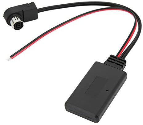 Tihebeyan Bluetooth-Aux-Audiokabel, Kabelloses Bluetooth-Modul, Audio-Aux-Adapterkabel, Ersatz für Alpine KCA?121B AI?NET CDA?9857 CDA?9886 CDA?117