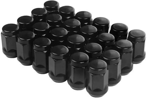 Cttabkl Kompatibel Mit Ford Für Mustang 24PCS Radschrauben Muttern Stehbolzen M12x1,5 Autozubehör Radmuttern Radmutternsockel Radschraubenmuttern