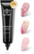 Modelones Gel 3D Nail Art, 15g Multifonctionnel Solid Sculpting Construction UV LED Gel pour Rhinestone Glue 3D Colle à Ongles Nail Charms DIY Nail Design