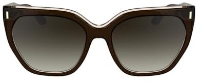 Calvin Klein Women's Sunglasses CK24535S - Brown/Light Brown with Gradient Brown Lens