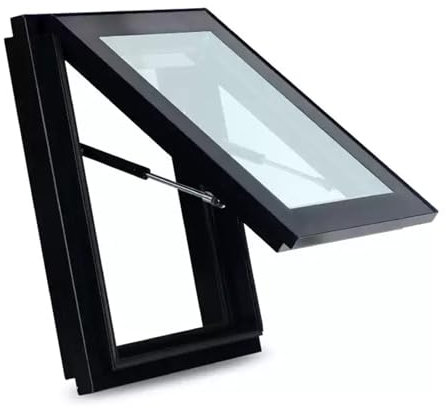 Finestre finestra scorrevoli Lucernario A Mano, Finestra Trasparente Per Tetto Per Capannone Tenda Da Tetto Seminterrato Garage Veranda E Ingresso Soffitta Esterna, Porta Di Illuminazione(LxW 38x28in/