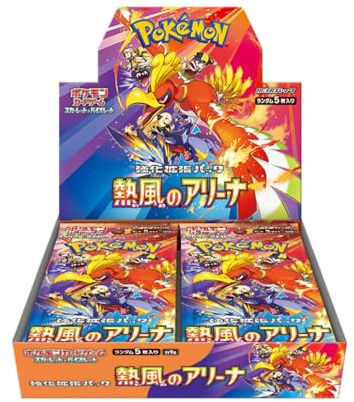 Pokémon Pokemon Kartenspiel Scarlet & Violet Enhanced Expansion Pack Hot Air Arena Booster Box Japanisch - 30 Packs