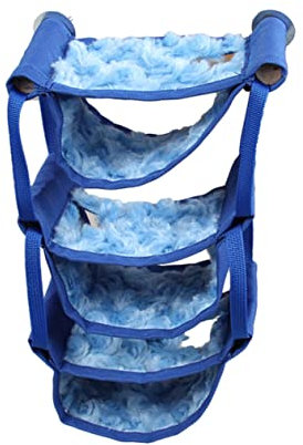 COLLBATH Gehege Für Kleintiere Mehrlagige Hängematte Warmes Bett Für Hamster Chinchillas Ratten Rennmäuse