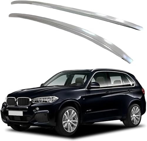 ANYANH 2 Stück Autodach Längsstange Gepäckträger für BMW X5, Racks Dachträger Dachreling Längsstange Gepäckträger