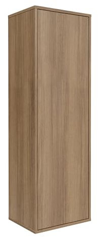 FACKELMANN Vita Midischrank Summer Oak, 40 cm Breite, Push-to-Open, Türanschlag Links, Made in Germany – ideal für stilvolle Badezimmer