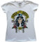 Rock Off officially licensed products Ladies Guns N' Roses Slash '85 Officiel Femmes Dames T-Shirt (Small)
