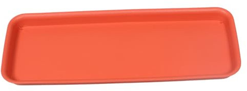 Yardwe Bandeja Rectangular De Plástico para Macetas Recipiente para Agua para Plantas De Interior y Exterior Fácil De Limpiar y