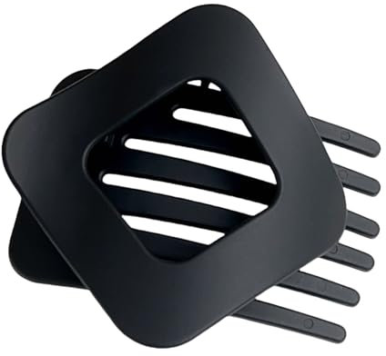 Pince à cheveux élégante et simple en forme de bec de canard coréen avec forte prise en main - Accessoire de coiffure tendance pour différentes coiffures