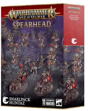 Games Workshop - Warhammer - Age of Sigmar - Spearhead: Gloomspite Gitz - Snarlpack Huntaz