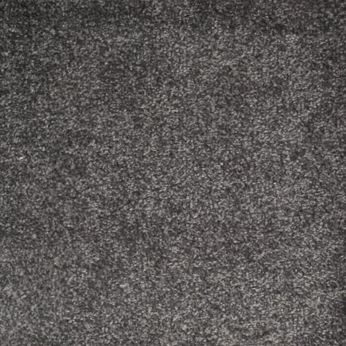 Underfoot Twist Pile Grey 8mm Thick Carpet | Stain-Resistant Soft Felt Backed Carpets | Hard Wearing Gray Carpet Roll | Easy Installation & No Underlay Required (Grey, 4m x 6m)
