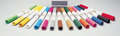 Wellpappe gerollt 50x70cm, weiß, doppelseitig gefärbt, art. 741100 (F/4/2)