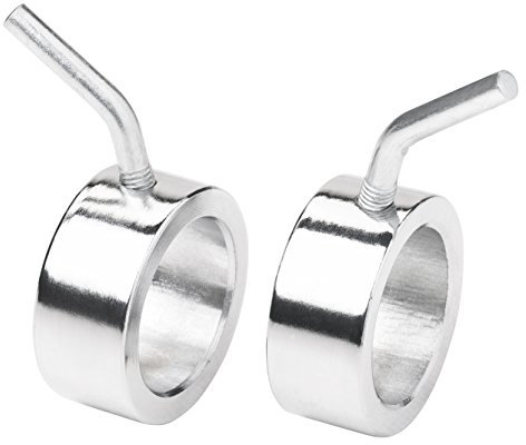 Professionelle Olympia-Verschlüsse Chrom - Olympia-Stellringe 50/51 mm (Paar)