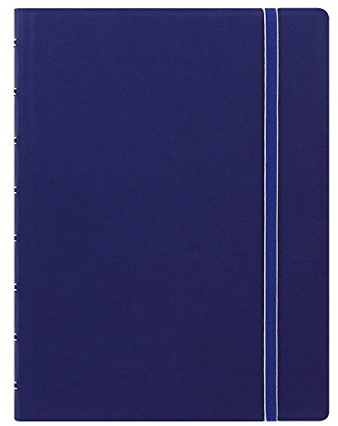 Filofax Notizbuch, A5, 21 x 13,2 cm, Blau (B115009U)