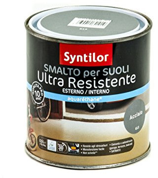 SMALTO PER SUOLI 2,5 LT SYNTILOR ALL'ACQUA PROTEZIONE ESTREMA 10 ANNI (VERDE IMPERTINENTE)
