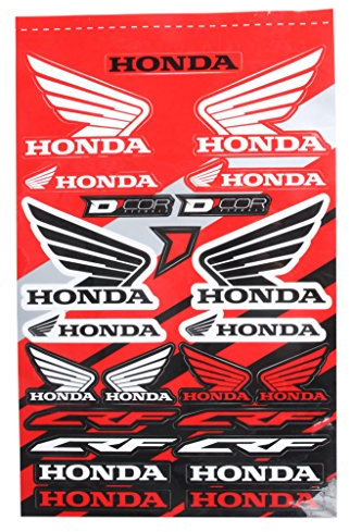D'cor Visuals 40-10-101 Honda Aufkleberbogen, 1 Packung