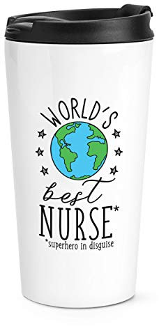 Gift Base World 's Mejor Enfermera Viaje Taza