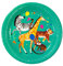 Talking Tables Piatti di carta usa e getta Zoo Jungle Safari per 1° compleanno, feste per bambini e unisex, confezione da 8, diametro 23 cm, 22,9 cm