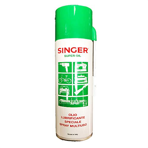 Huile Spray « Singer », lubrifiant pour les pièces mécaniques des appareils électroménagers