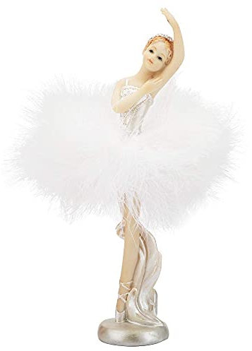 Hztyyier Tanzen Ballett Mädchen Figur, Tanzen Ballerina Figur Mini Decporation Figur Ornamente für Home Office Schreibtisch Dekor(#3)