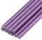 sourcing map Mini Hot Glue Sticks for Glue Gun 0.27-inch x 4-inch Purple Glitter 10pcs
