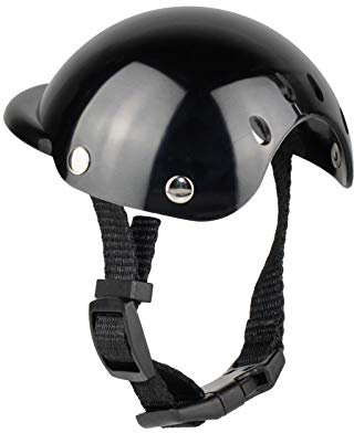 PetPhindU Hundehelm, Schutzhelm, Einfarbig Verstellbarer Hut Zubehör für Hunde