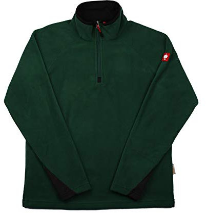 Engelbert Strauss Herren Fleecepullover Troyer dryplexx Micro, Farbe:grün, Größe:2XL