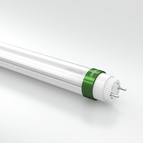 HOFTRONIC - LED Röhre 120cm - 18 Watt 2880 Lumen (160lm/W) - T8 G13 - LED Leuchtstoffröhre Flimmerfrei - Tageslichtweiß 6000K Tube Röhrenlampe - Lebensdauer: 50.000 Stunden 5 Jahre Garantie