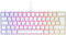 Corsair K65 RGB Mini 60% Wired Mechanical Gaming Keyboard - Linear Switch Cherry MX RED - PBT Double-Shot Keys - iCUE Compatible - QWERTY UK - PC, Mac, Xbox - White