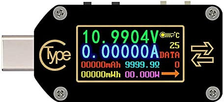 Fasizi TC66 Type-C PD Trigger USB Voltage Ammeter Capacity Meter 2 Way Measurement Charger Battery APP PC USB Tester