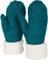 styleBREAKER Damen warme Winter Strick Fäustlinge, Handschuhe mit Rauten Muster, Thermo Fleece, Strickhandschuhe 09010031, Farbe:Petrol
