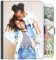 Personalised Universal Case For Samsung Galaxy Tab, S10, S9, S9FE, S8, S7, A9, A9+, A8, A7, Tablet Cover, Customise with photo, Leather Side Flip Folio Case with 360 Swivel Feature - One Image