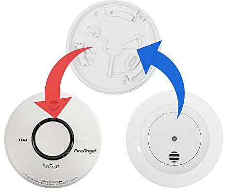 Replacement Alarm for FireAngel ST620 10 Year Sealed Battery Optical Smoke Alarm - UltraFire ULLS10