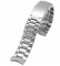 FOUUAAO Edelstahl Uhrenarmbänder für Omega Metallarmband Armbänder Uhrenarmbänder 18mm 20mm 22mm Echtleder-Uhrenarmband Armbänder für Omega Seamaster für Omega Original Uhrenarmbänder