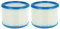 vhbw Filterset 2x Faltenfilter kompatibel mit Makita 446LX, 440-445, 83203BJA Staubsauger - Filter, Patronenfilter